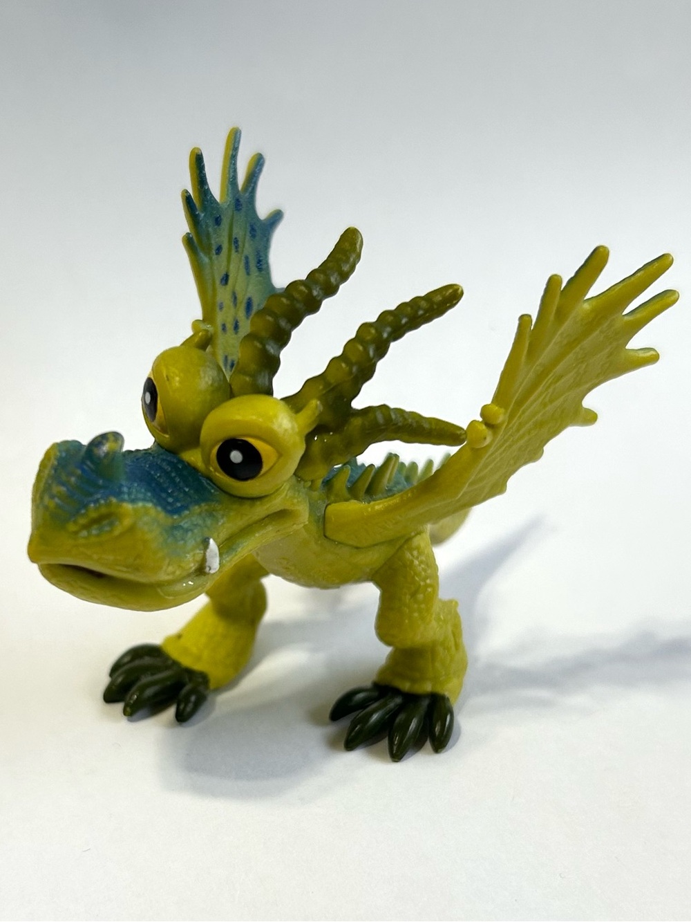 How to Train Your Dragon Racing Hookfang 2013 Rare Lime Green Spin Master